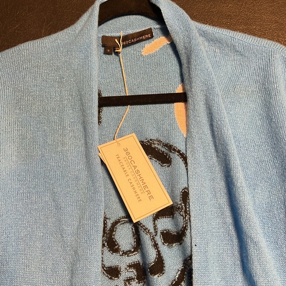 NWT 100% Cashmere Long Sweater - Picture 5 of 8